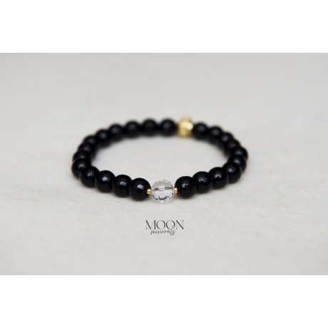 MOON minerals- Black&White- Be Classy- käevõru-2