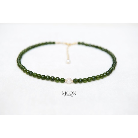 MOON minerals- GREEN MOSS- kee- 6