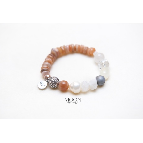 MOON minerals- Sand Crystals & Sunset- käevõru- 5