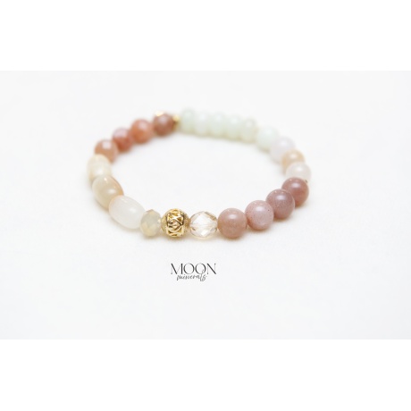 MOON minerals- Sand Crystals & Sunset- käevõru- 1